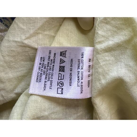 Anthropologie x Vanessa Virginia Halter Dress Sz 0 Floral Sundress Yellow 2016 - Picture 8 of 8